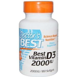 Best Vitamin D-3 2000IU 180softgels