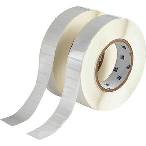 Brady THT-59-533-10 label verwijderbaar polyester glanzend wit 25,40 x 12,70 mm (origineel)