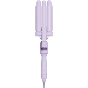 Mermade Pro Cutie Hair Waver - Haarkrultang - Paarse Wafeltang - GolvenKrultang - 22mm Lilac