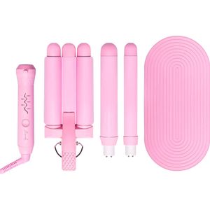 Mermade Interchangeable Style Wand - Krultang - Pink / roze