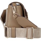 DKNY Schoudertas Bryant Ave Flap Crossbody Bag Shitake Taupe