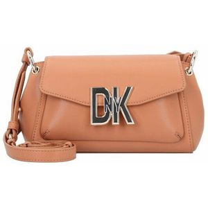 DKNY Downtown Schoudertas Leer 21 cm caramel