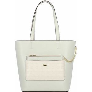 DKNY Simona Shopper Tas Leer 25 cm pebble