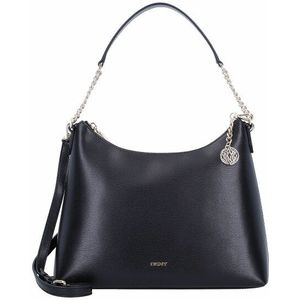 DKNY Bryant Hobo Bag voor dames, zwart/goud, één maat