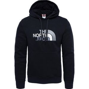 The North Face Drew Peak Heren Outdoortrui - TNF Black/TNF Black