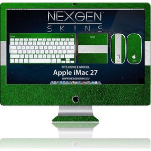 Nexgen Skins IMAC270026 On the Field 3D Dimensional Skin Case voor Apple iMac 27