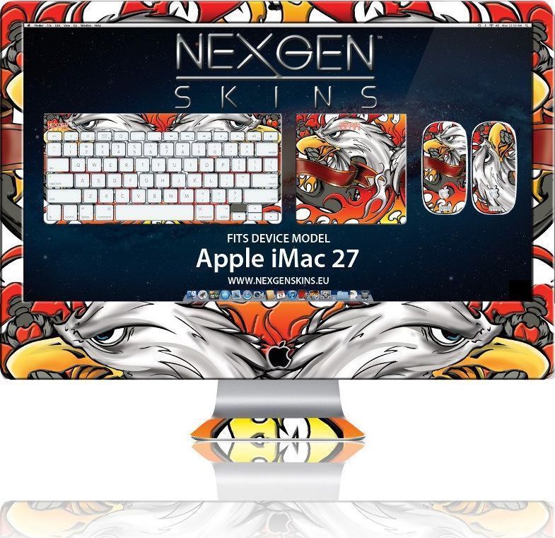 Nexgen Skins 3D iMac 27 (Iron Eagle 3D)
