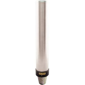 San Jamar C3400P bekerdispenser van roestvrij staal, onderaan