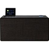 Pure Evoke Home (DAB+, Internet radio, FM, Bluetooth, WiFi), Radio, Zwart