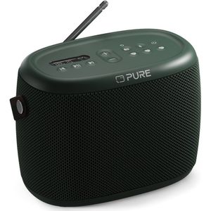 Pure Woodland - Bluetooth Luidspreker - Groen - Waterdicht - 10W