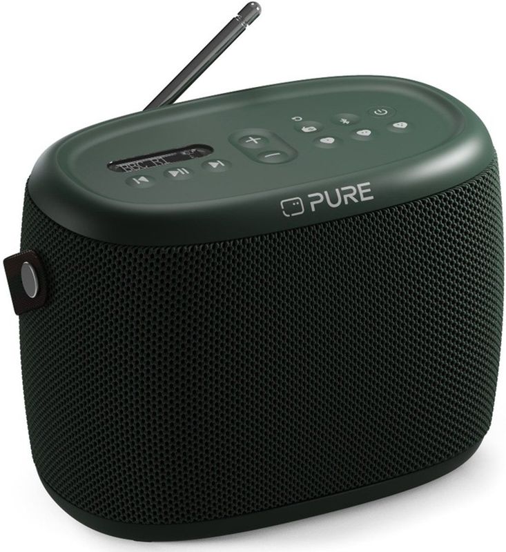 Pure Woodland - Bluetooth Luidspreker - Groen - Waterdicht - 10W
