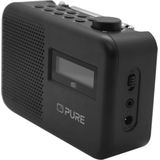 Pure - Elan One2 - DAB+/FM Radio - Houtskoolzwart - Bluetooth 5.1