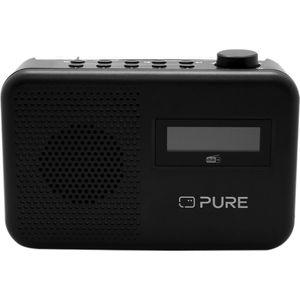 Pure - Elan One2 - DAB+/FM Radio - Houtskoolzwart - Bluetooth 5.1