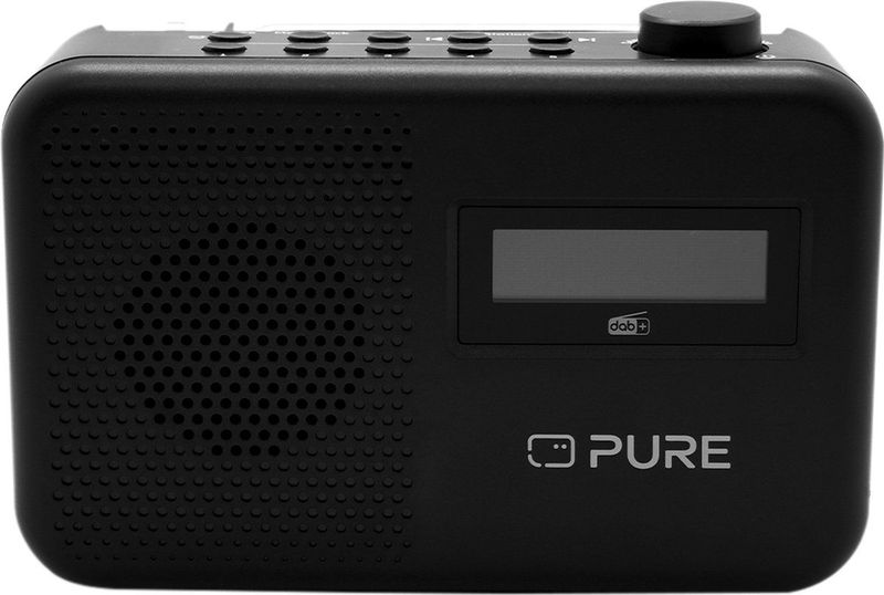 Pure - Elan One2 - DAB+/FM Radio - Houtskoolzwart - Bluetooth 5.1