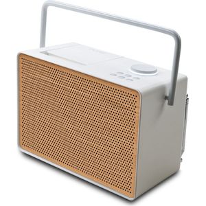 Pure - Evoke Play - Muzieksysteem - Katoenwit - Houten Rooster