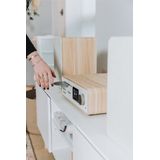 Pure - Classic Stereo Set - Wit - Hout - Met Speakers