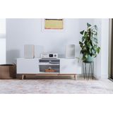Pure - Classic Stereo Set - Wit - Hout - Met Speakers