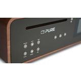 Pure Classic - Stereo Set - Coffezwart - Houten Uiterlijk - 100 Watt