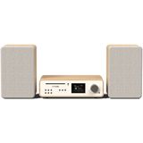 Pure Classic Stereo Hi-Fi Kompaktanlage mit CD-Player, DAB+, FM, Bluetooth 5.2 – 100W Stereoanlage, Internetradio, Spotify Connect, USB, AUX & Optical – Coffee Black/Walnut