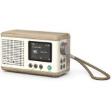 Pure - Classic Mini - DAB+ Radio - Wit/Eiken - Bluetooth 5.3