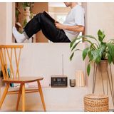 Pure - Classic C-D4 - Radio - Bruin - FM, Internet radio, DAB+, WiFi, Bluetooth