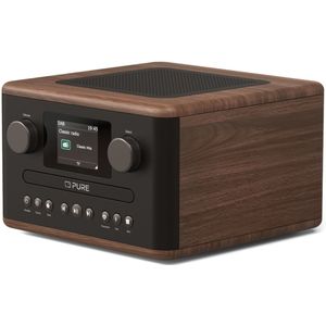 Pure - Classic C-D4 - Radio - Bruin - FM, Internet radio, DAB+, WiFi, Bluetooth