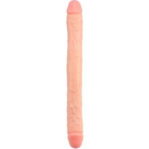 Dubbele dildo Ladybro 01 - lichte huidskleur