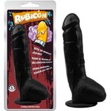 Chisa Novelties - Zwarte dildo Met Zuignap - 23 x 4.3 cm – Zwart