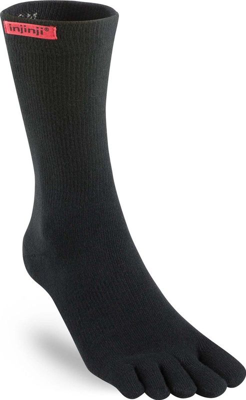 Injinji Original Weight Crew Coolmax Unisex 052270 black