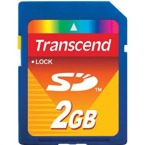 Transcend SD 2GB Geheugenkaart