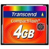 Transcend Standard 133x CF-kaart 4 GB