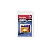 Transcend - 133x Compactflash - 2GB - Geheugenkaart