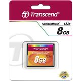 Transcend - TS8GCF133 - Flashgeheugen - 8 GB - CompactFlash - MLC