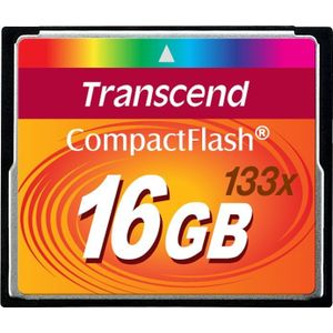 Transcend Standard 133x CF-kaart 16 GB