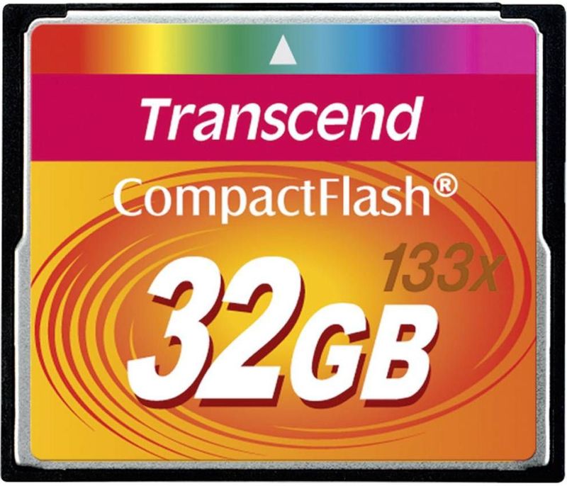 Transcend - CompactFlash 32GB - Geheugenkaart - MLC