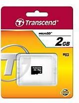 Transcend - Ts2gusdc - Geheugenkaart - Zwart - 2 GB