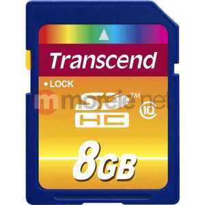 Transcend Premium SDHC-kaart Industrial 8 GB Class 10