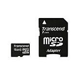 Transcend - microSDHC-kaart - 16 GB - Zwart - UHS-I