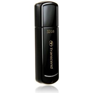 Transcend USB-stick 2.0, 32 GB, JetFlash 350, zwart, TS32GJF350