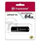 Transcend TS8GJF350 JetFlash 350 USB Flash Drive, 8GB, USB2.0, Black