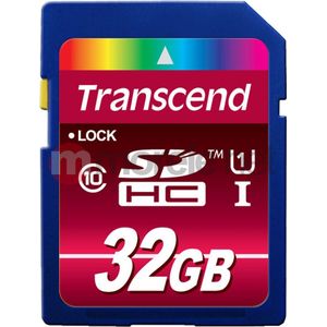 Transcend - SDHC 32GB - Geheugenkaart - Klasse 10 - UHS-I 600x