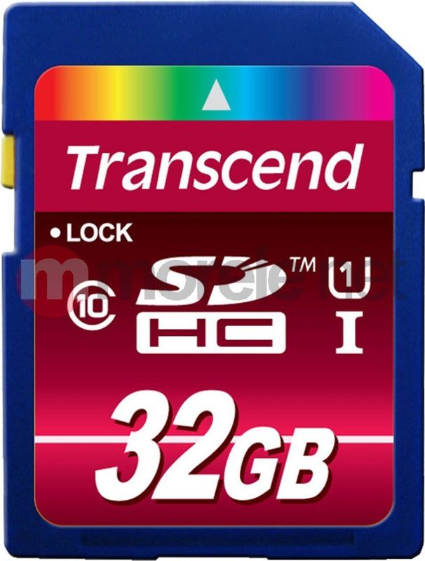Transcend - SDHC 32GB - Geheugenkaart - Klasse 10 - UHS-I 600x