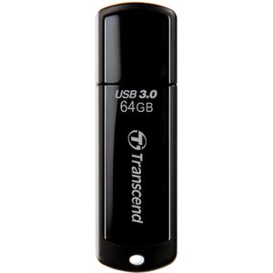 Transcend TS64GJF700 64GB | JetFlash 700 Zwarte USB Stick USB 3.1 Gen 1 interface