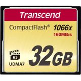 Transcend - 1000x - Compactflash Geheugenkaart - 32GB - UDMA 7, VPG 65