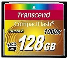 Transcend - 1000x - Compactflash Geheugenkaart - 128GB - UDMA 7, VPG 65