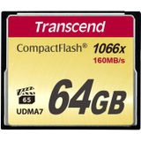 Transcend - CompactFlash 1000x Geheugenkaart - 64GB - UDMA 7