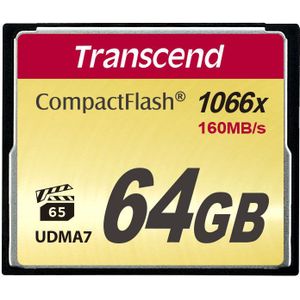 Transcend - CompactFlash 1000x Geheugenkaart - 64GB - UDMA 7