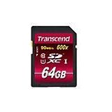 Transcend - SDXC 64GB Geheugenkaart - Class 10 - UHS-I - 600x
