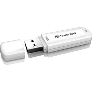 Transcend JetFlash® 730 USB-stick 32 GB Wit TS32GJF730 USB 3.2 Gen 1 (USB 3.0)