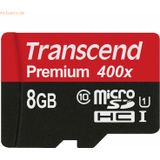 Transcend Premium microSDHC-kaart Industrial 8 GB Class 10, UHS-I